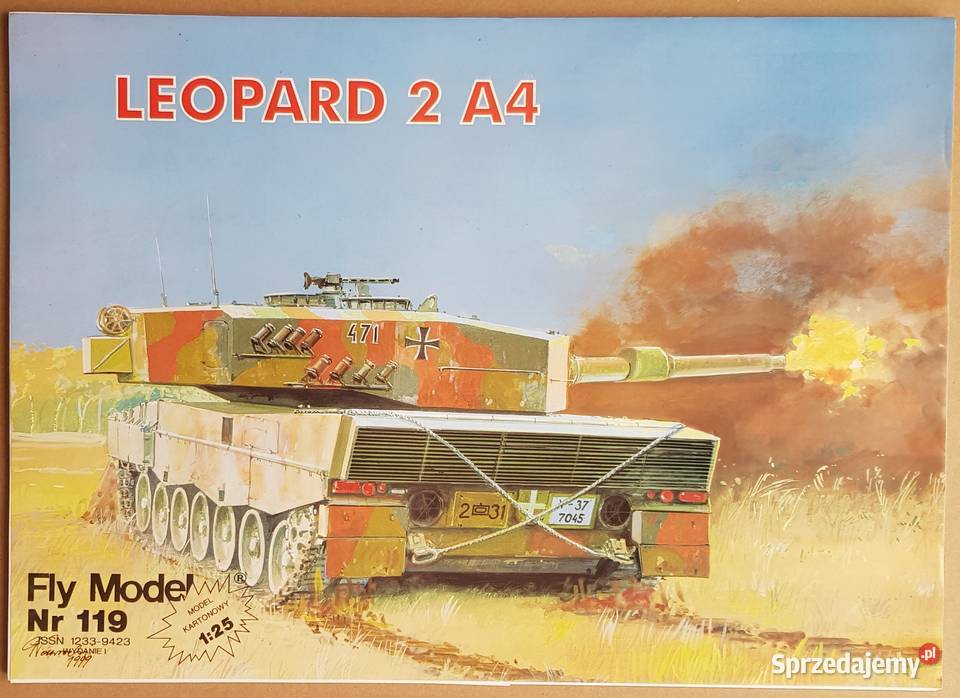Leopard 2A4 FlyModel 119 125 Darmowa wysyłka Kraków