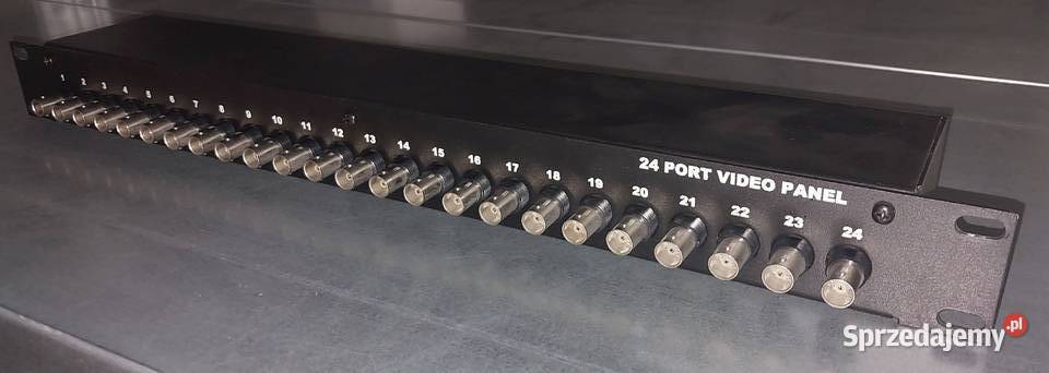 24portowy panel wideo BNC dolnośląskie