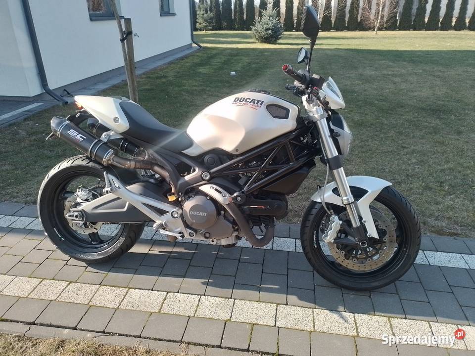 Ducati Monster 696 SCPROJECT biały mazowieckie Ługi-Rętki