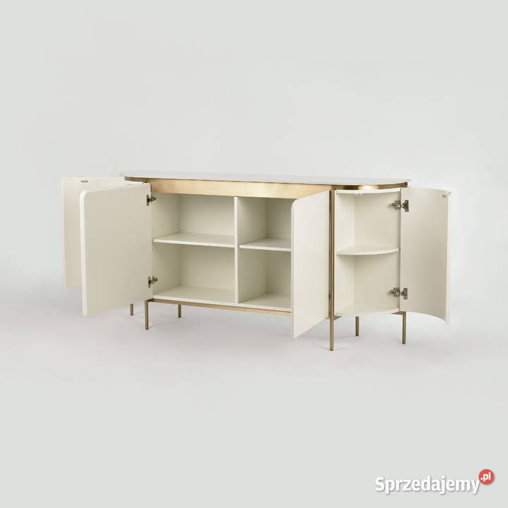 Komoda kremowo złota Bueno Glamour Premium Komody małopolskie