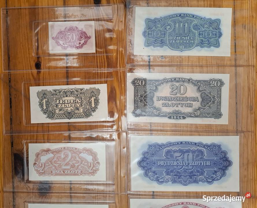 Komplet Banknotów Wydanie Lubelskie Gliwice