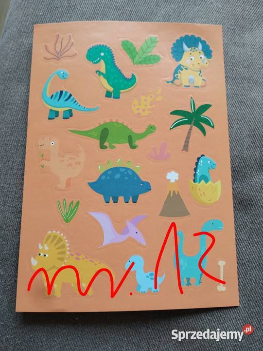 Naklejki dinozaury podlaskie Siemiatycze