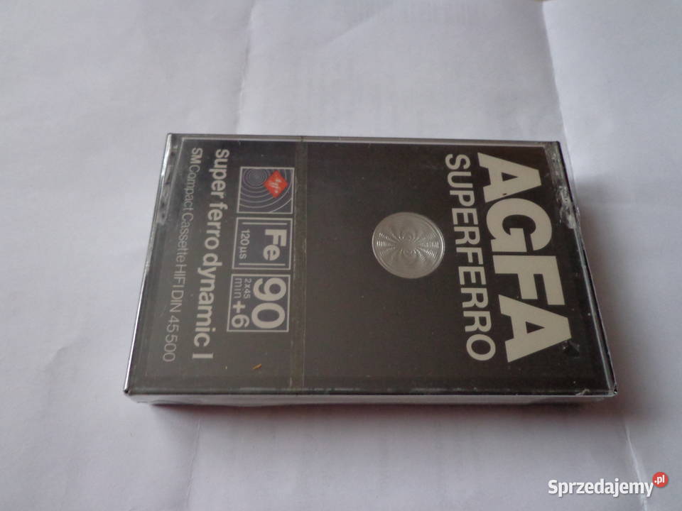 Kaseta magnetofonowa AGFA SUPERFERRO Muzyka Kraków