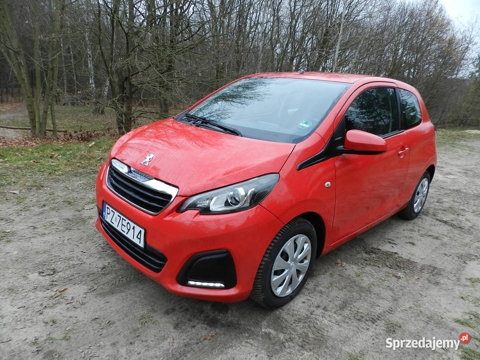 Peugeot 108 małe tanie serwisowane niezawodne sprzedam
