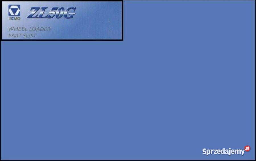 XCMG ZL50G katalog części instrukcja napraw Kielce