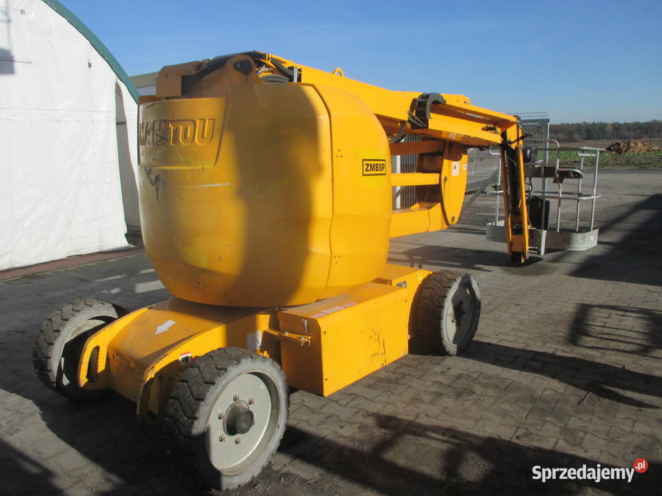 Podnośnik koszowy 15 m Manitou 150AETJC Rok produkcji 2016