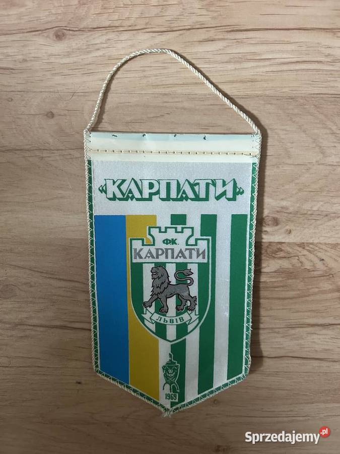 Proporczyk KARPATY LWÓW Ukraina UNIKAT