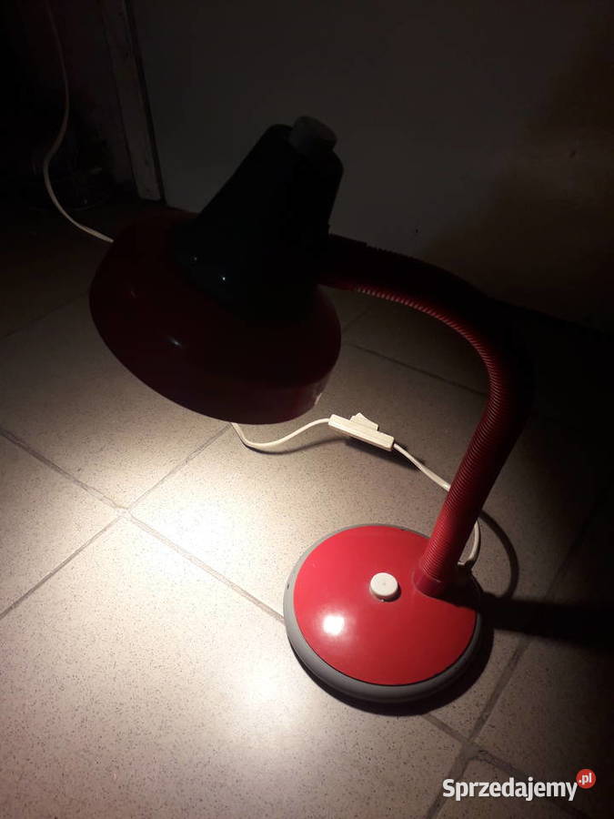 Vintage lampa biurkowa midcentury modern Warszawa