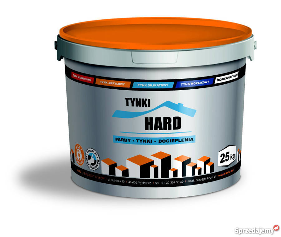 Tynk Akrylowy TYNKI HARD 25 Tychy