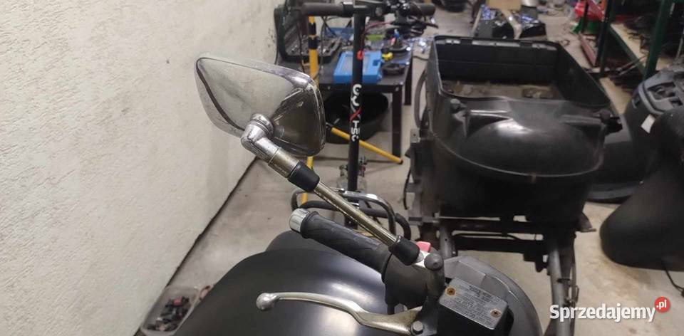 Lusterka Suzuki Burgman AN 400 2002 komplet Elementy nadwozia podkarpackie
