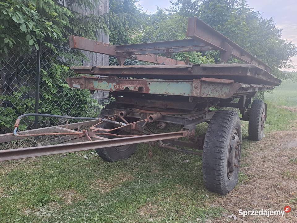 Przyczepa Wywrotka THK Przyczepy rolnicze lubelskie Chełm sprzedam