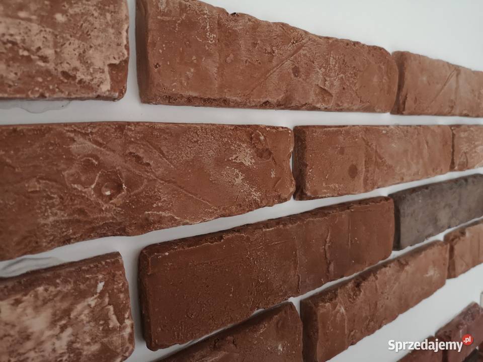 Płytki z starej cegły gipsowe imitacje Gdańsk