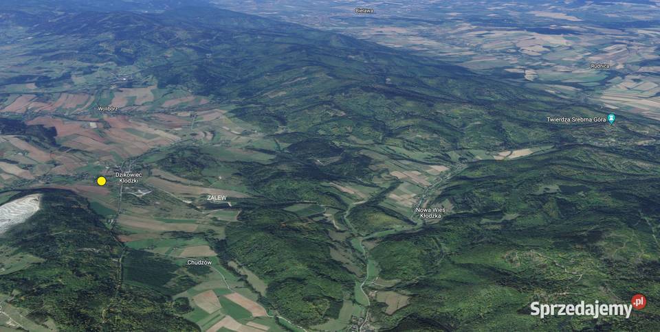 Działka Dzikowiec Góry Sowie Srebrna Góra Nowa budowlana Sprzedaż dolnośląskie Nowa Ruda