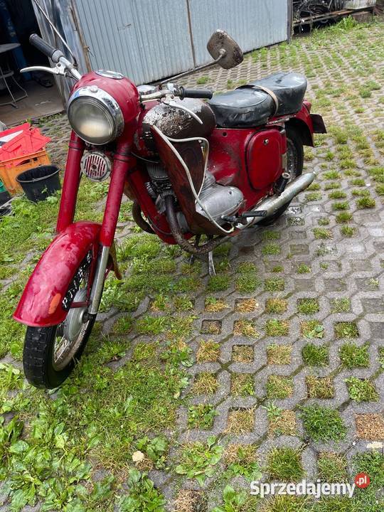 Motocykl Yawa 1960 Pniewy