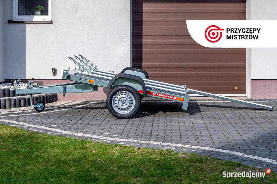 NOWA 2023 Przyczepa motocyklowa TEMARED MOTO 3 Dąbrowa Górnicza