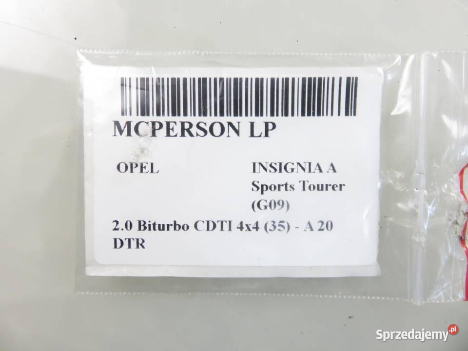 MCPERSON LEWY PRZEDNI OPEL INSIGNIA 13319745 IDS osobowe