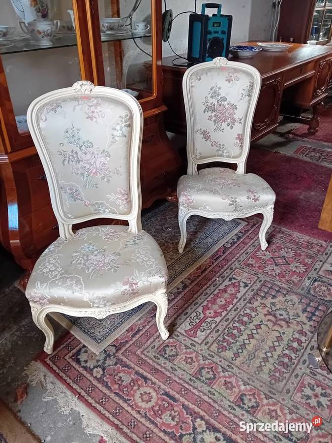 Fotele ludwikowskie Tarnogród sprzedam