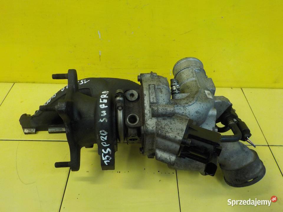 SUPERB II A3 GOLF 18 TSI 13r 160 CDA turbina Turbosprężarki