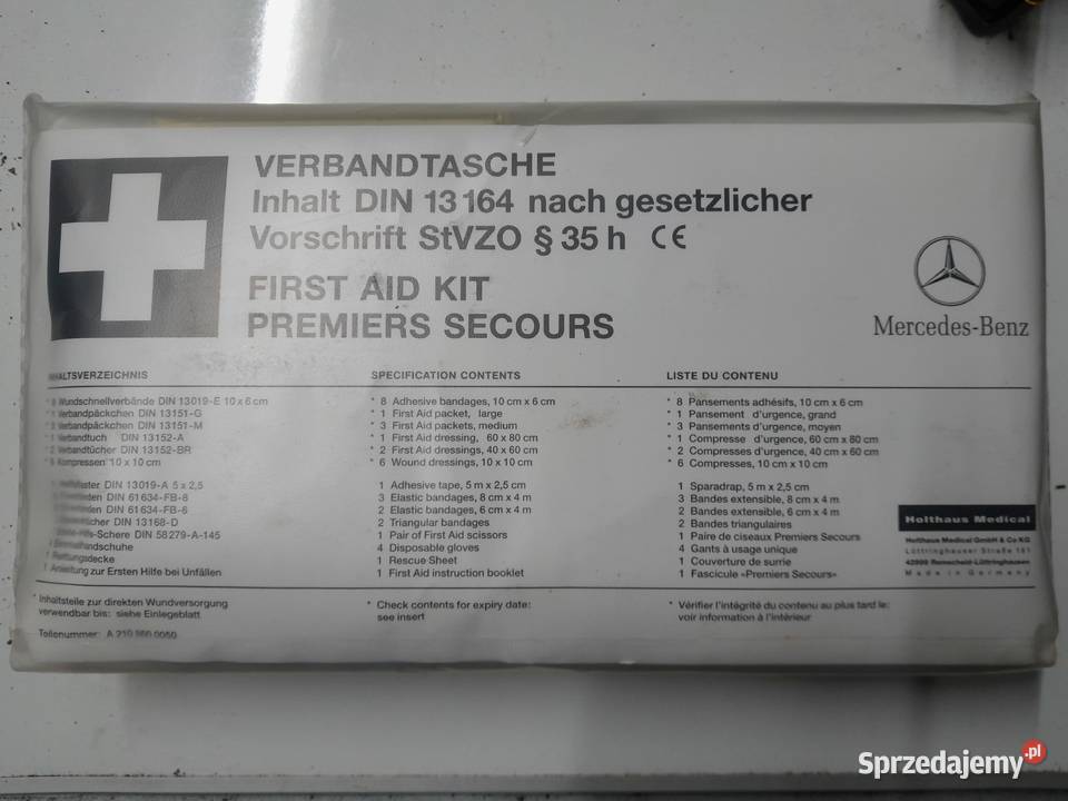 Apteczka oryginał Mercedes W210 śląskie