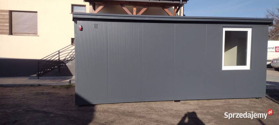 Kontener biurowy socjalny mieszkalny wc Produkcja Budzisław Kościelny