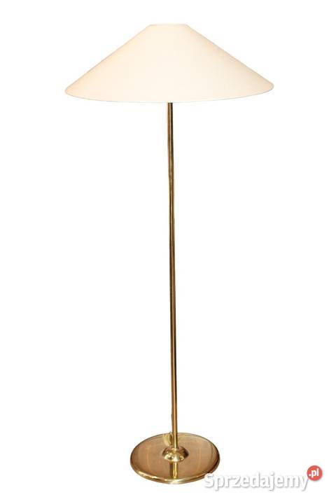 Mosiężna lampa podłogowa z lat 60tych XX w zachodniopomorskie Szczecin