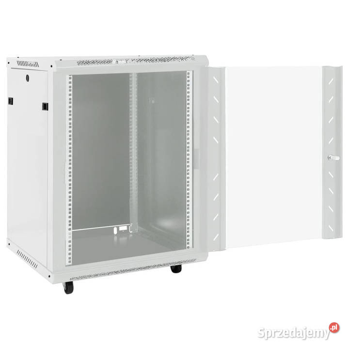 Szafka serwerowa 15U 19 IP20 szara 53x40x80 mazowieckie Warszawa