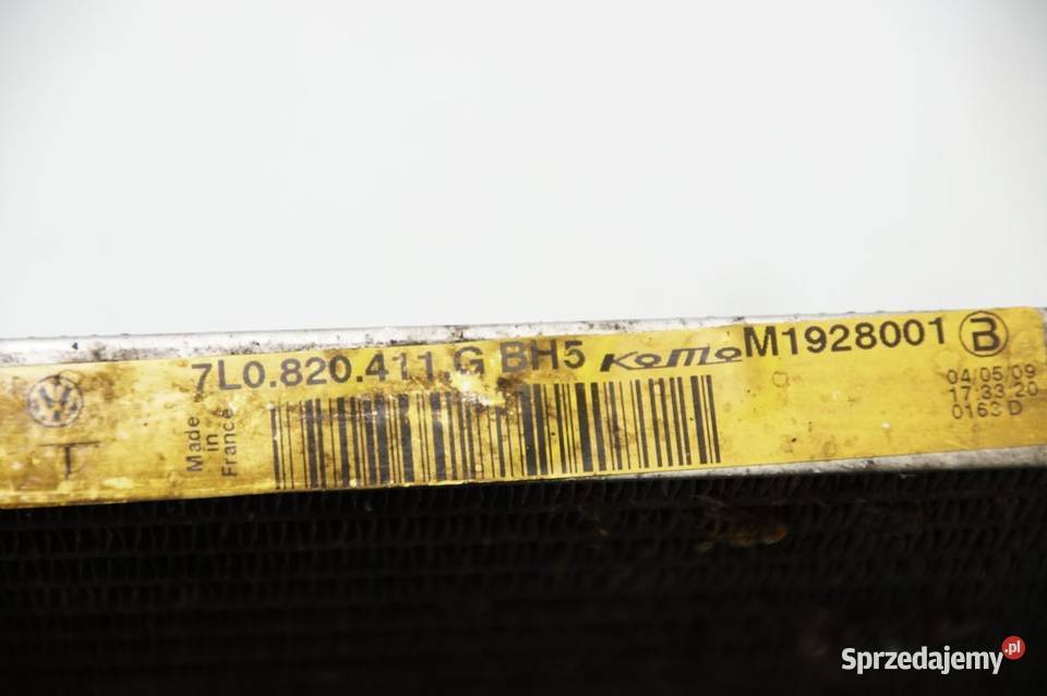 CHŁODNICA KLIMATYZACJI PORSCHE CAYENNE I LIFT Lipno