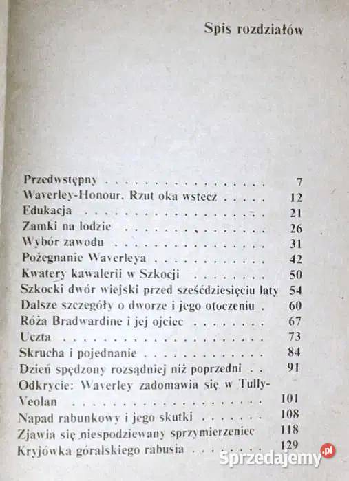 Waverley Tom 1 i 2 Walter Scott Chełm
