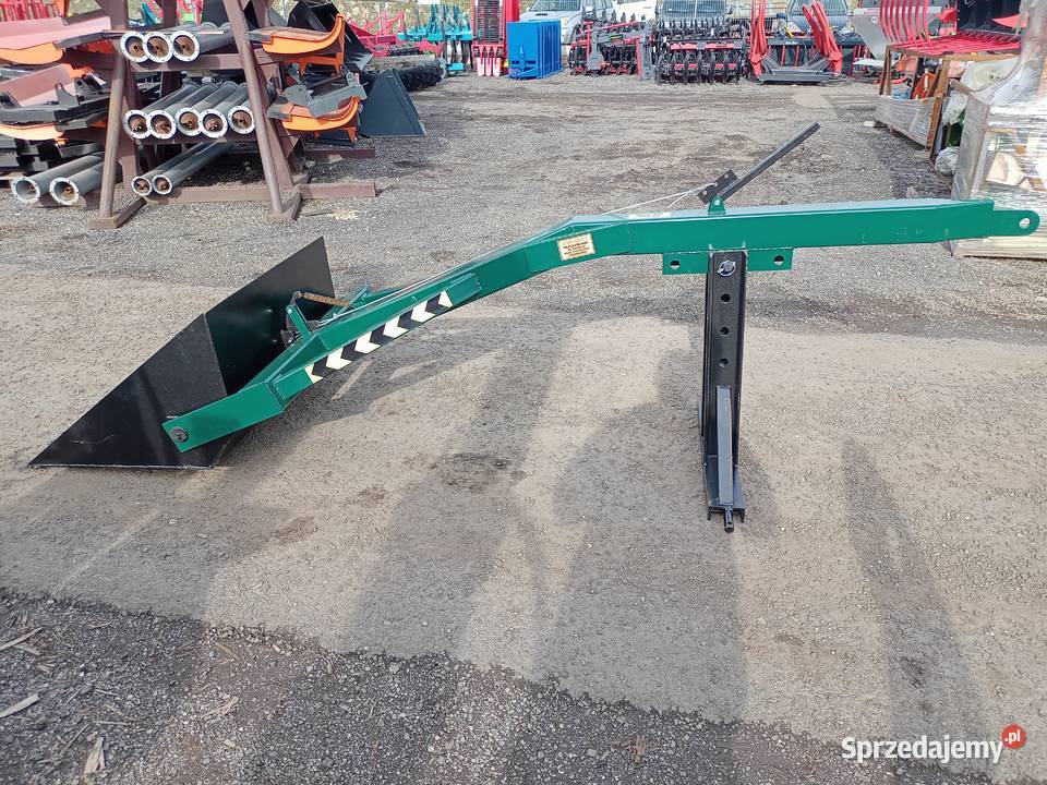 Podnośnik na tył ciągnika z widłami łyżką 80 Maków