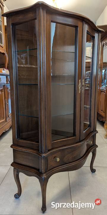 Włoska witrynaserwantka ludwikowska orzechsklep Dąbrowa Górnicza