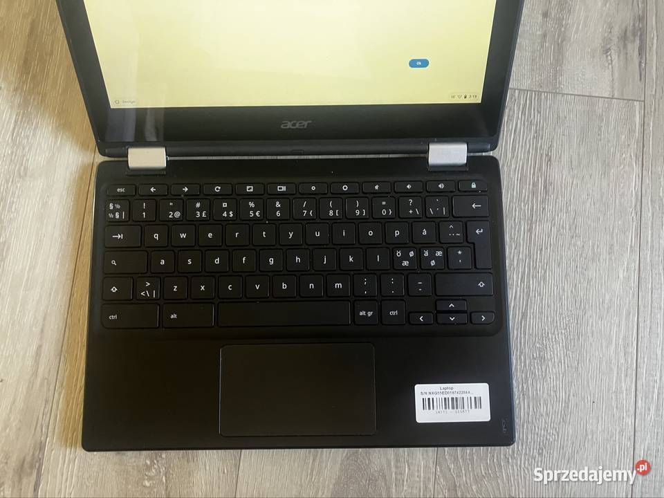 Acer laptop dotykowy chromebook Szczecin
