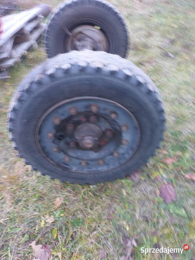 oś ośka fabryczna rolnicza 23x5 opony koła Opony rolnicze Radom sprzedam