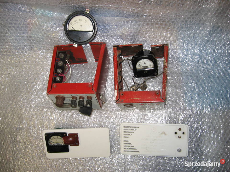 Stary prostownik części amperomierz warsztat Ładowarki samochodowe podkarpackie Przemyśl sprzedam