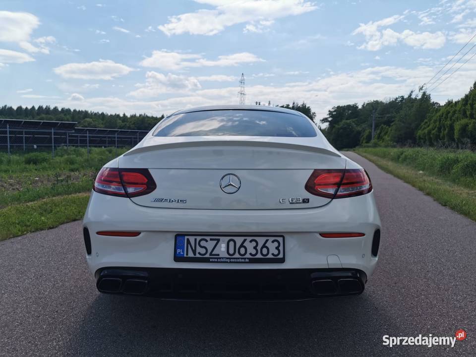 MercedesBenz KlasaC AMG 63S garażowany Szczytno