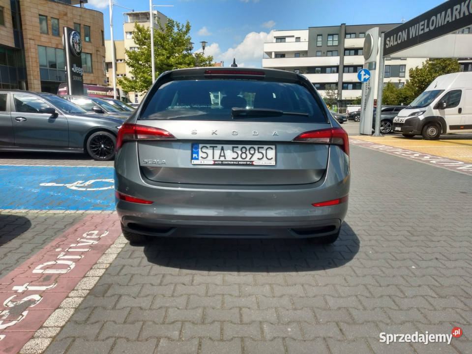 koda Scala 10 TSI 110 ambition czujniki parkowa śląskie Tychy