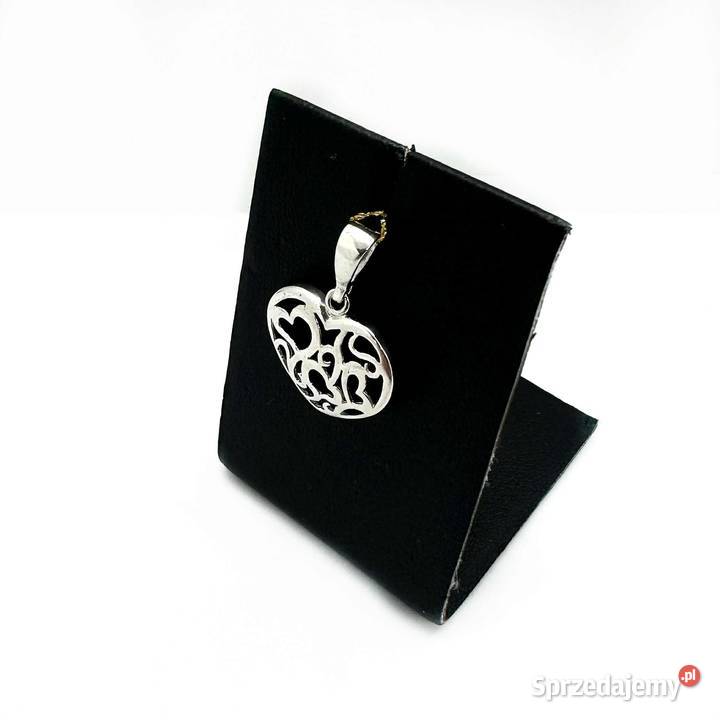 Nowa Rodowana Srebrna Zawieszka pr 925 1g warmińsko-mazurskie