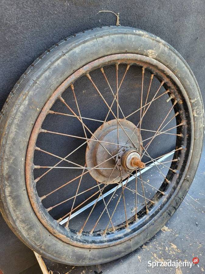KOŁO PRZÓD 19 DKW RT 125 DKW RT125 RT 1252