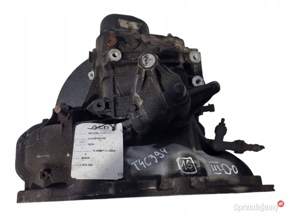 SKRZYNIA BIEGÓW Opel Astra III H Zafira B 16 16V Chełm
