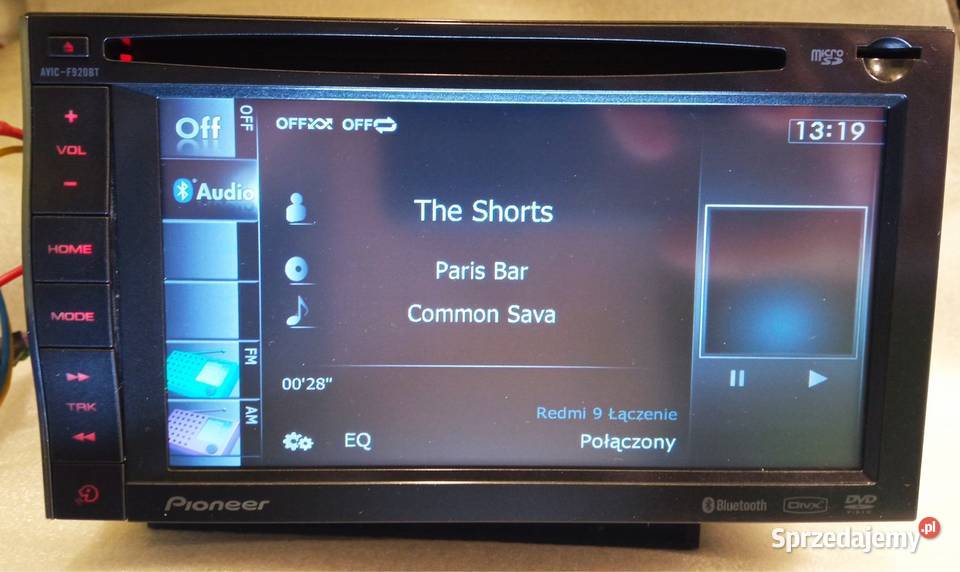 STACJA MULTIMEDIALNA PIONEER AVIC F920BT MP3 wielkopolskie Konin