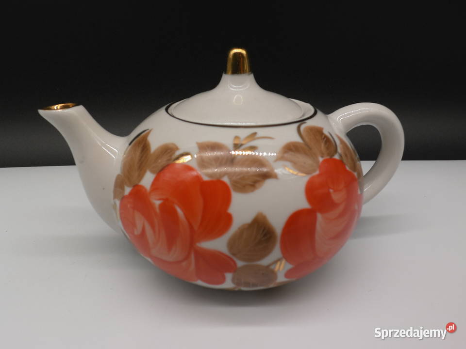 Porcelanowy mały dzbanekczajniczek ROSJA Antyki, Sztuka, Kolekcje