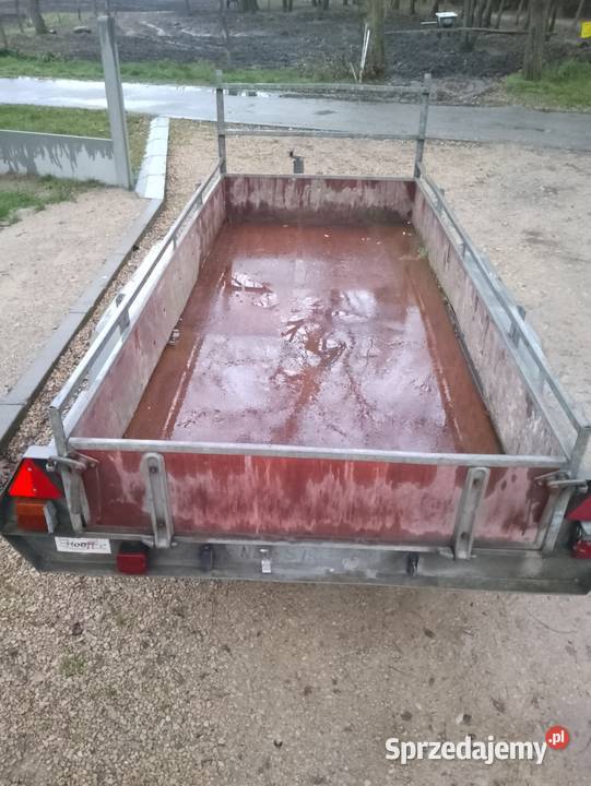 Przyczepa przyczepka samochodowa Rok produkcji 2004 Żerdzina sprzedam