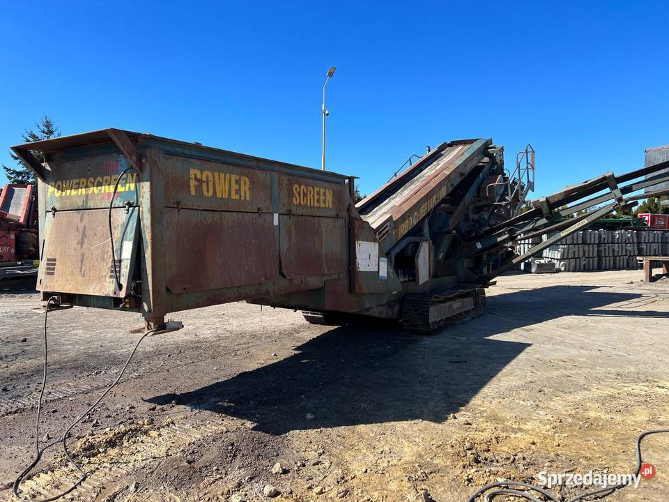 Powerscreen Chieftain 1400 Mobilny przesiewacz kujawsko-pomorskie Kołodziejewo sprzedam