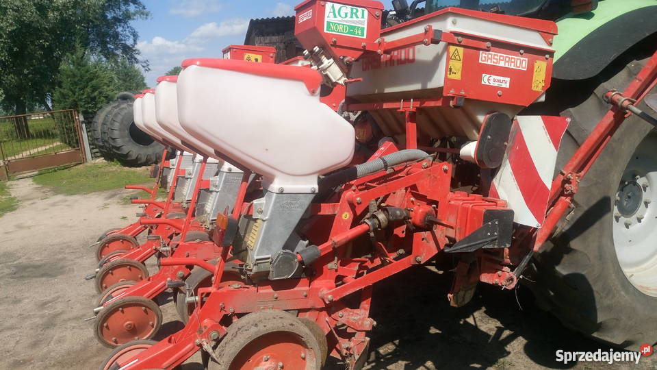 Siewnik gaspardo 4 rzędy talerzowy