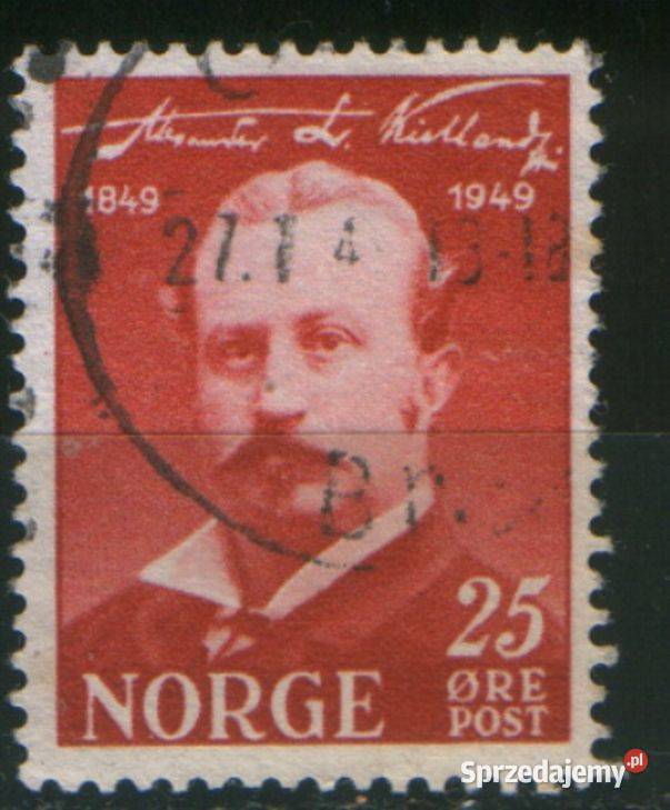 Zn Norwegia Mi 340 kas 1949 śląskie Gliwice