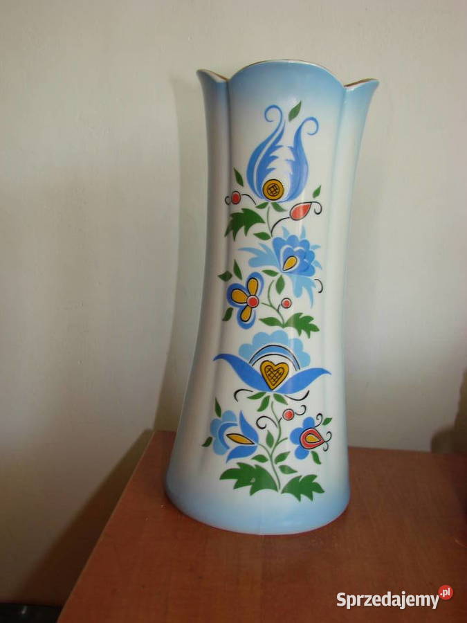 Lubiana wazon wzór kaszubski Pruszcz Gdański