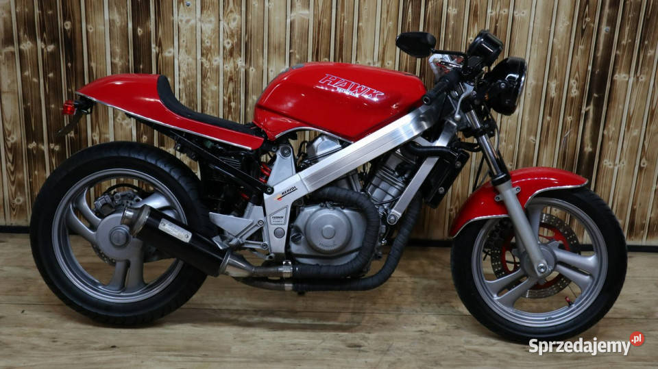 Honda NTV HONDA NTV CAFE RACER Stan raty kup łańcuch Bicz