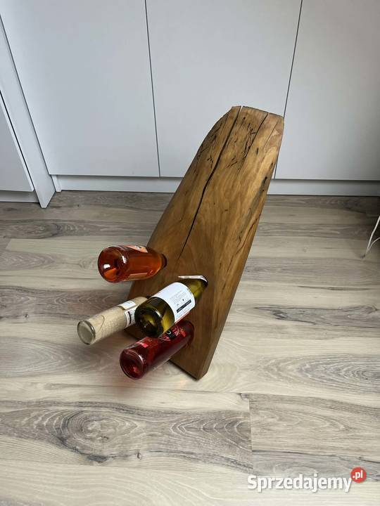 Stolik kawowy stojak na wino