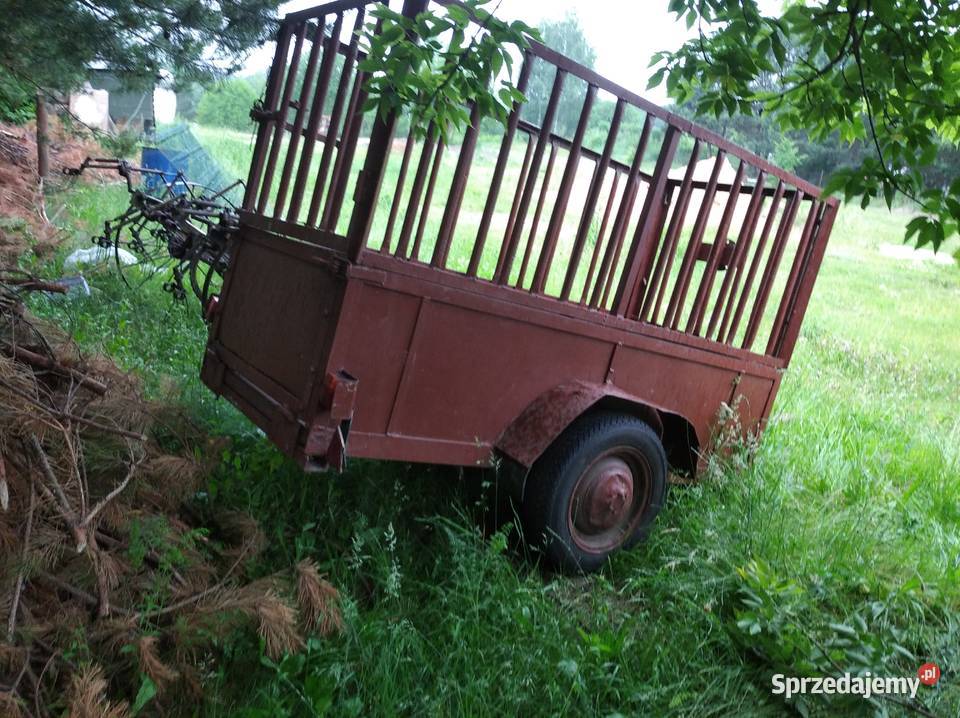 Przyczepka rolnicza, wózek do traktora