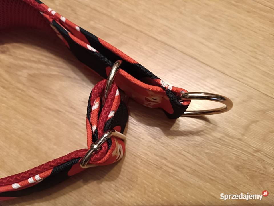 Elagancka duża szeroka półzaciskowa obroża Zwierzęta Szczyrk