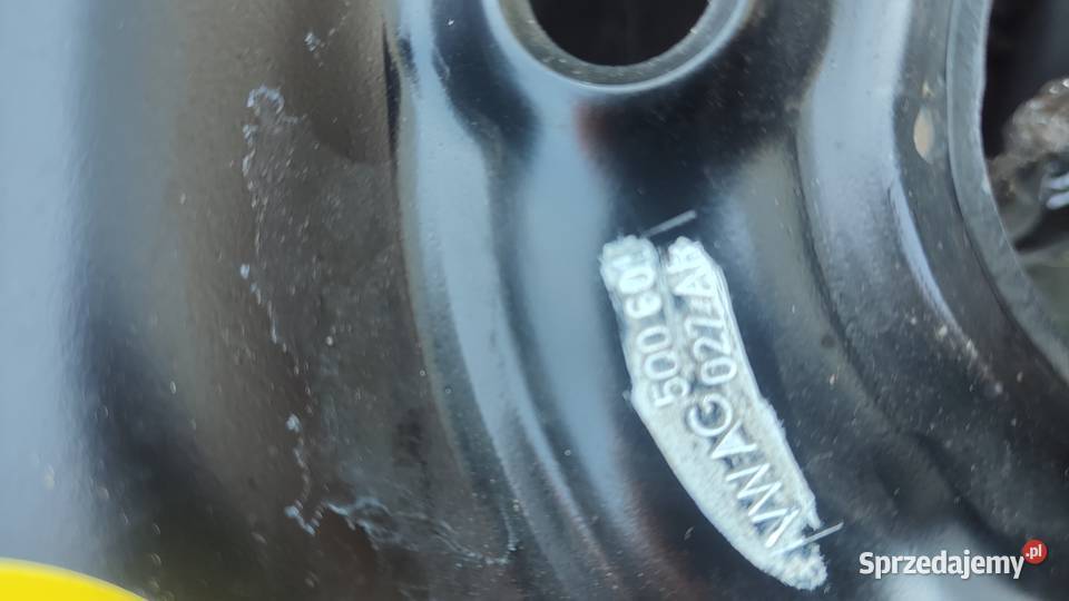 VW GOLF VII KOŁO DOJAZDOWE 5x112 35Jx16 ET255 Koła dojazdowe Włoszczowa